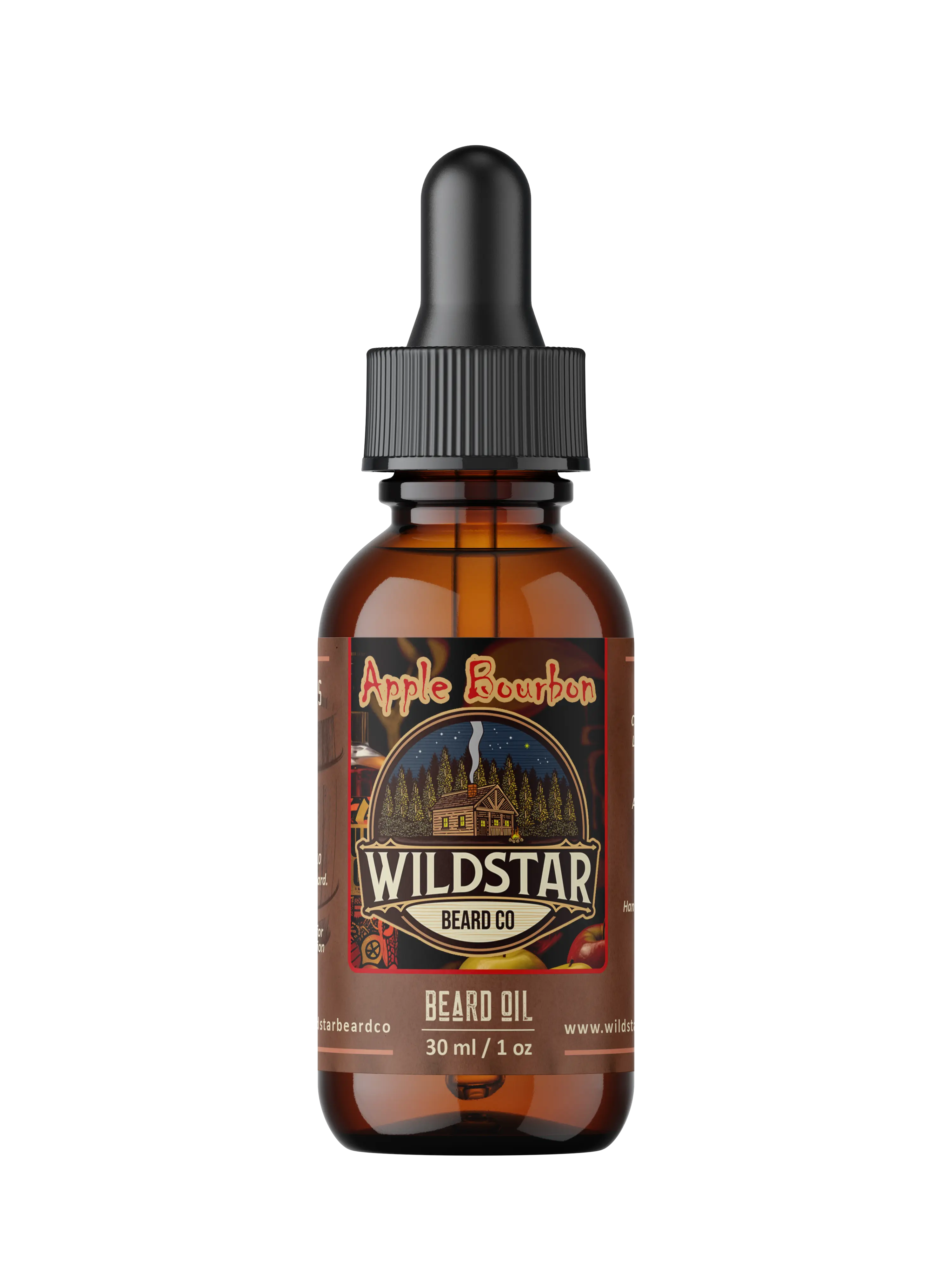 Apple Bourbon Beard Oil image 0